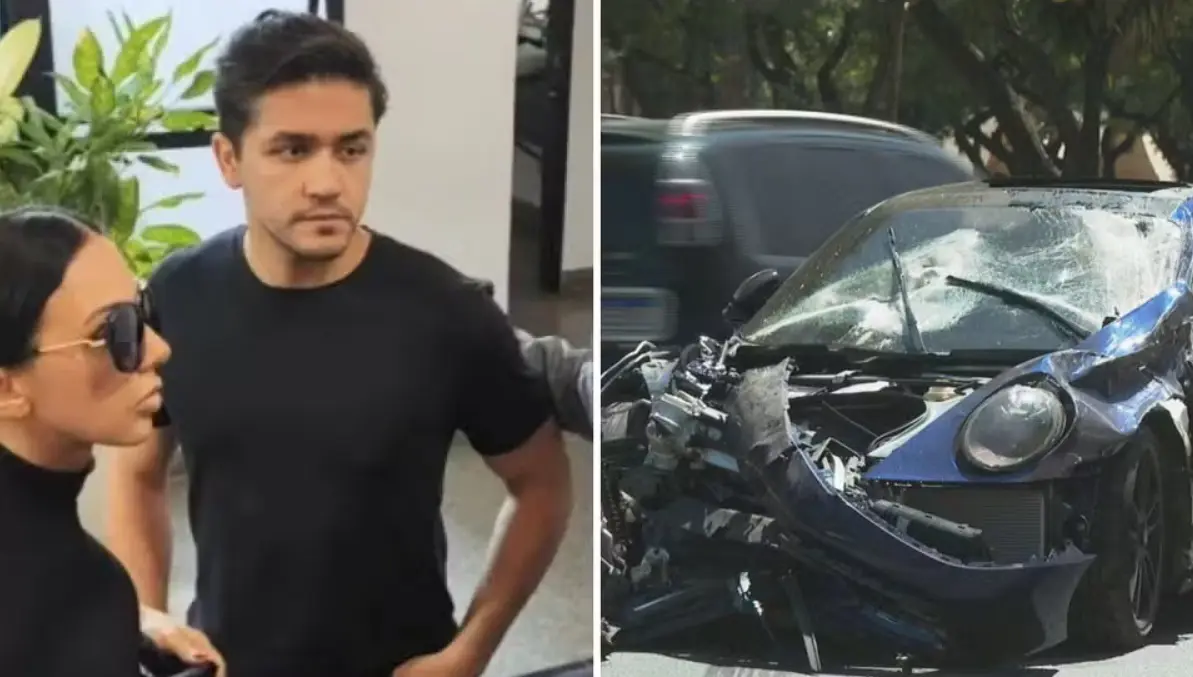 Fernando Sastre Filho, o dono do Porsche, não se pronunciou | Foto: Reprodução/TV Globo