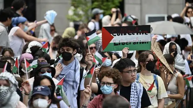 Protestos pró-Palestina