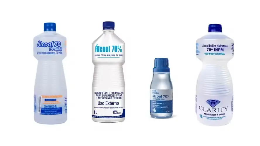 álcool 70% é proibido novamente