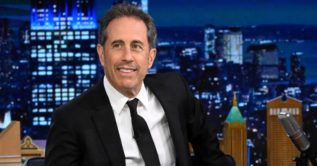 O comediante judeu Jerry Seinfeld, durante uma entrevista a um programa de televisão