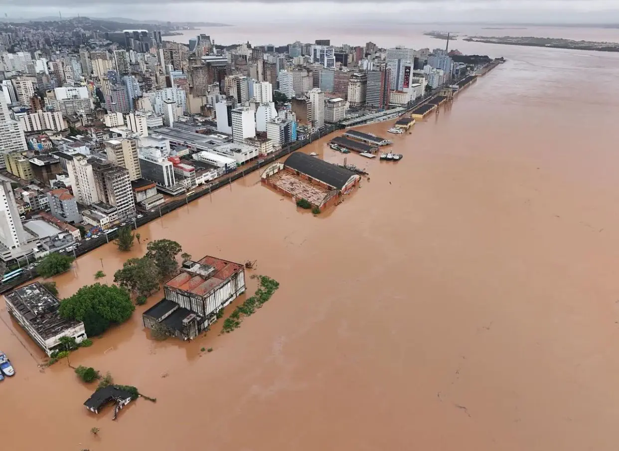 Rio Grande do Sul decretou estado de calamidade pública por causa das chuvas intensas