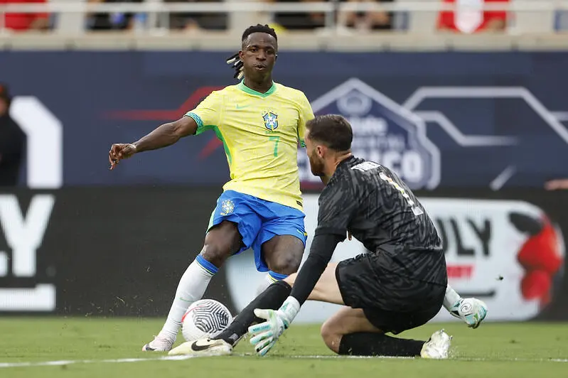 Vinícius Júnior é o principal craque do plantel da seleção brasileira na disputa da Copa América; Seleção é a 4ª no ranking da Fifa