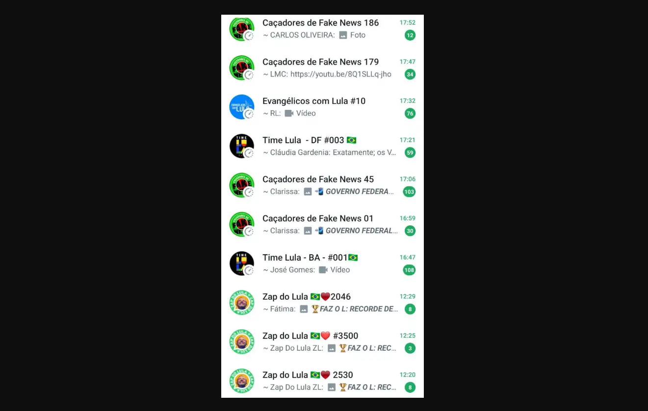 Instituto Lula mobiliza 100 mil militantes no WhatsApp para apoiar Lula e combater Bolsonaro