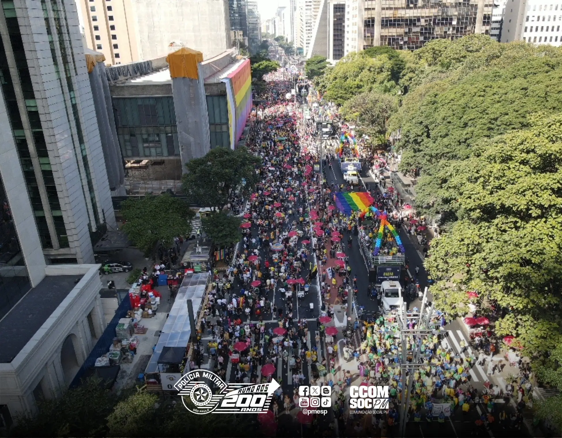 Parada Gay SP avenida paulista 2024