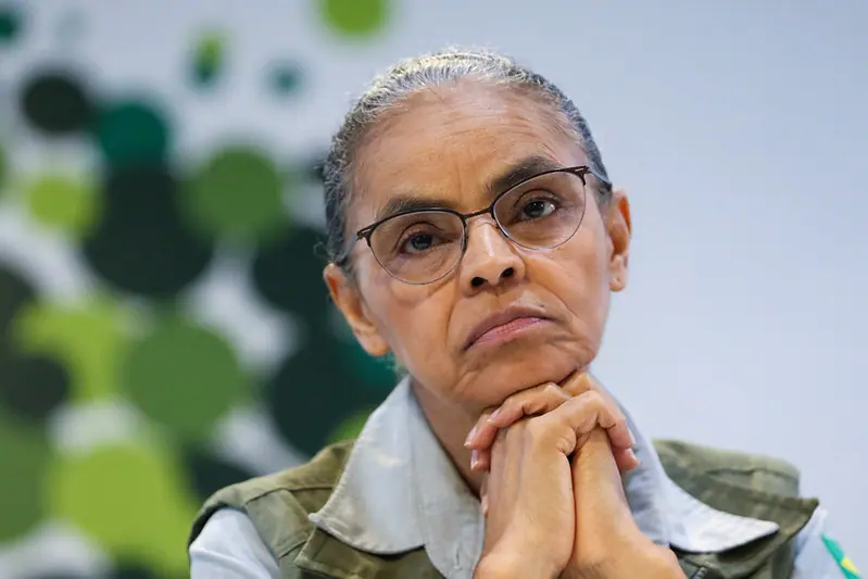 Marina Silva, ministra do Meio Ambiente