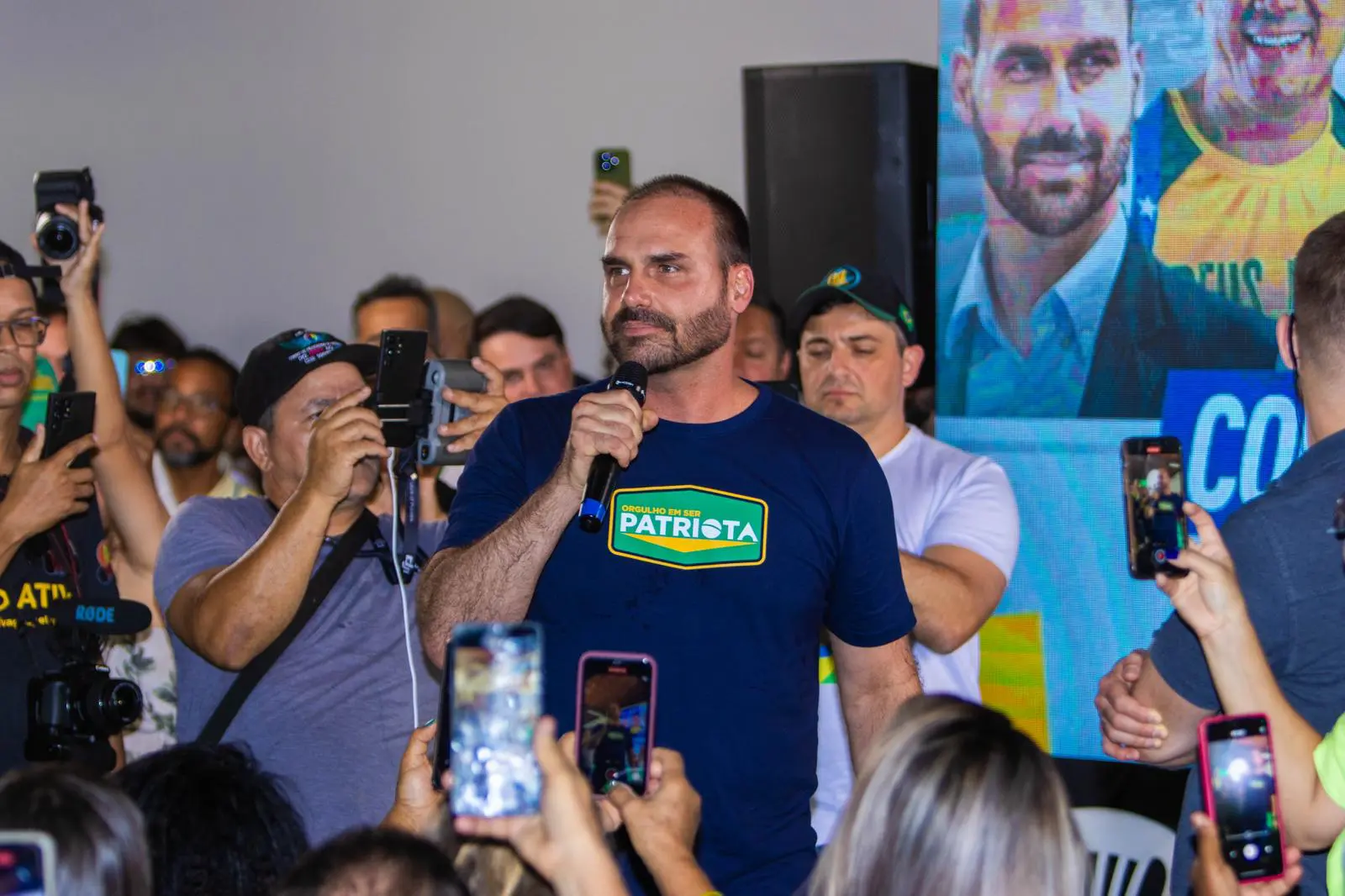 Registros da cerimônia de pré-candidatura de Coronel Ramalho | Foto: Divulgação/PL
