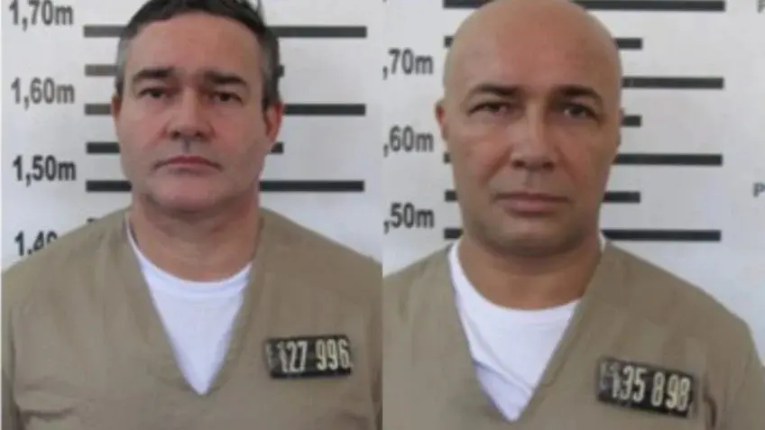 Janeferson Aparecido Mariano, o Nefo (à dir.), e Reginaldo Oliveira de Sousa, o Re (à esq.), foram mortos pelo PCC em Presidente Venceslau | Foto: Reprodução/Redes sociais