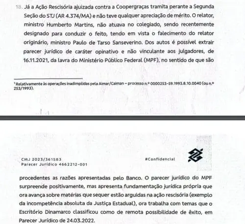 Trechos dos documentos obtidos pela revista Crusoé | Foto: Reprodução/Crusoé