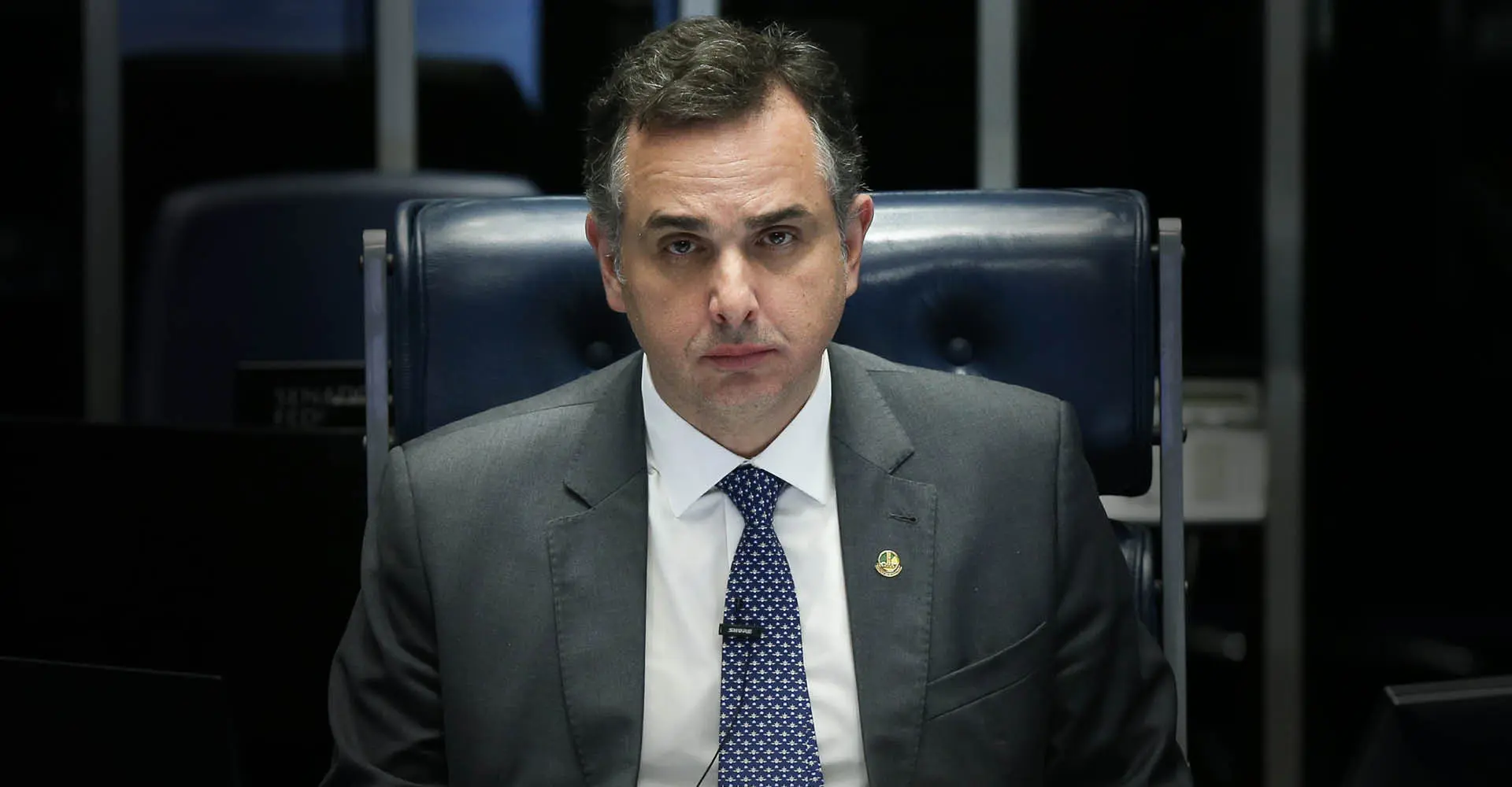 Presidente Rodrigo Pacheco, em Brasília (DF)