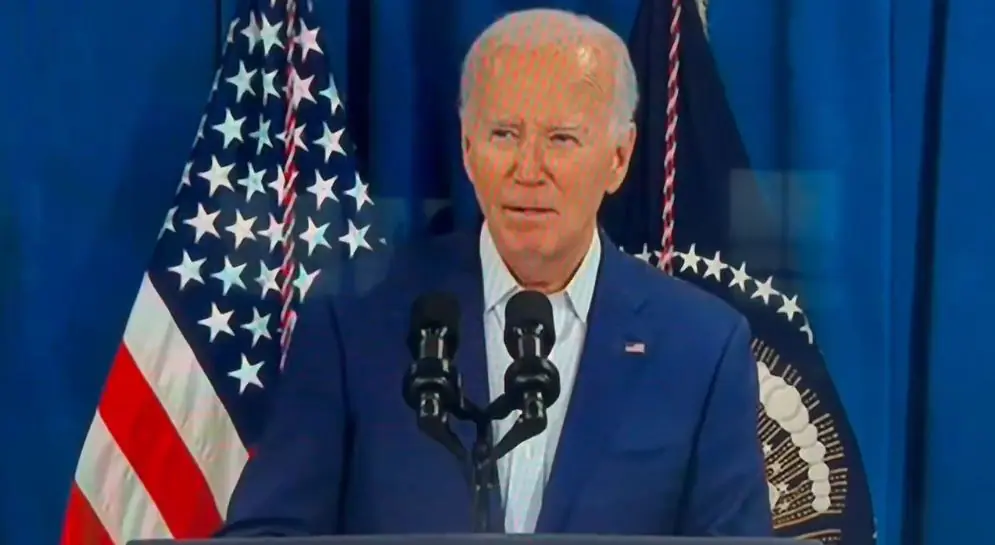 Joe Biden faz pronunciamento