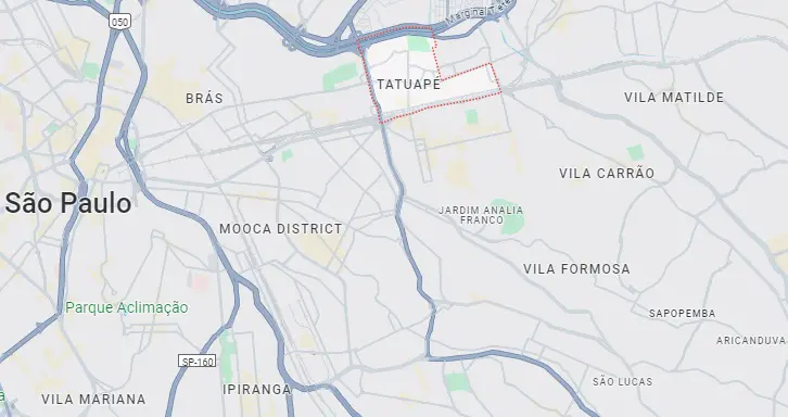 Imagem do Tatuapé, bairro de São Paulo