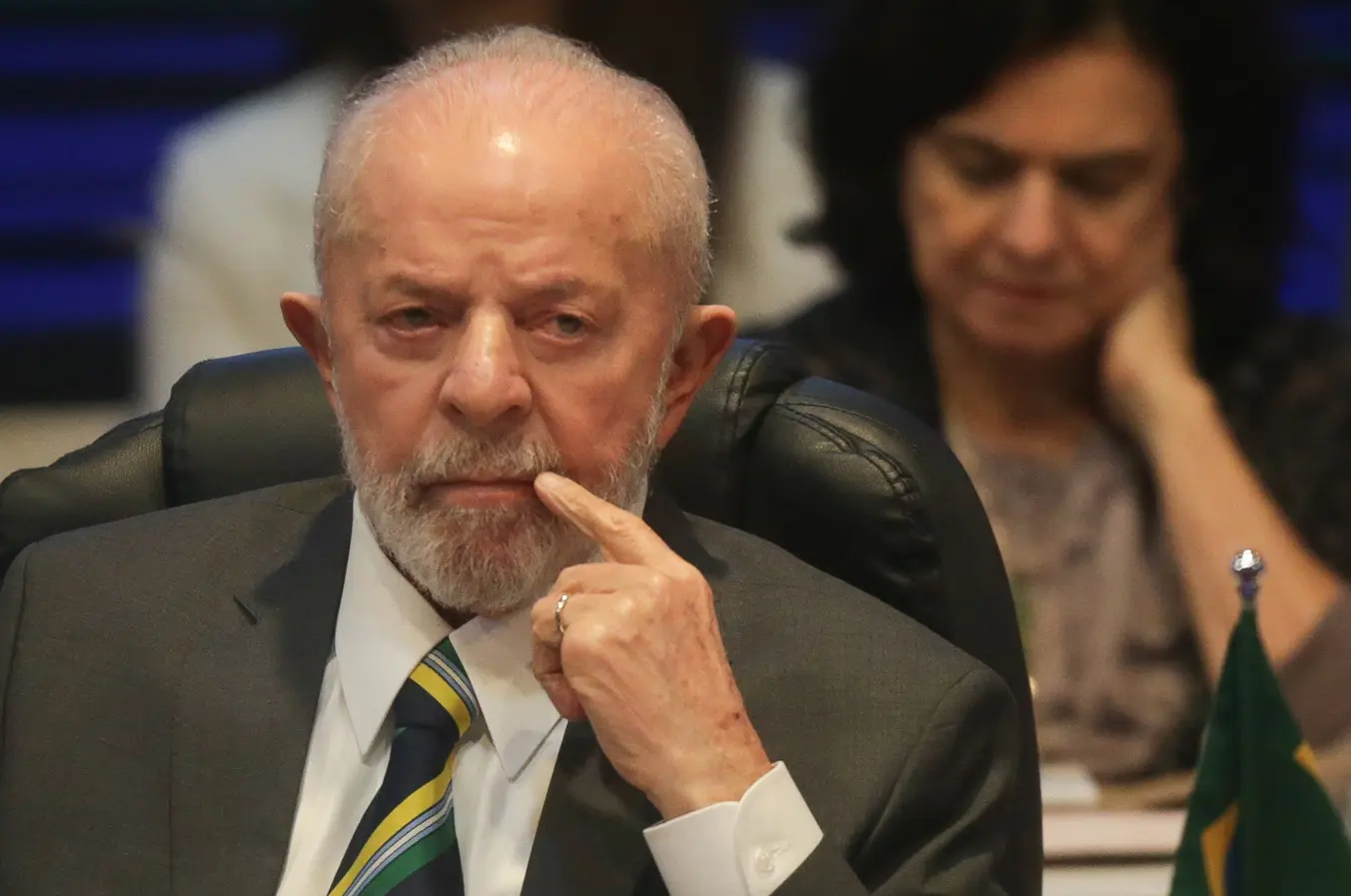 O presidente Lula, em cerimônia de pré-lançamento da Aliança Global contra a Fome e a Pobreza, realizada na sede da ONG Ação da Cidadania, no bairro de Santo Cristo, na região central do Rio de Janeiro - 24/7/2024 | Foto: Pedro Kirilos/Estadão Conteúdo