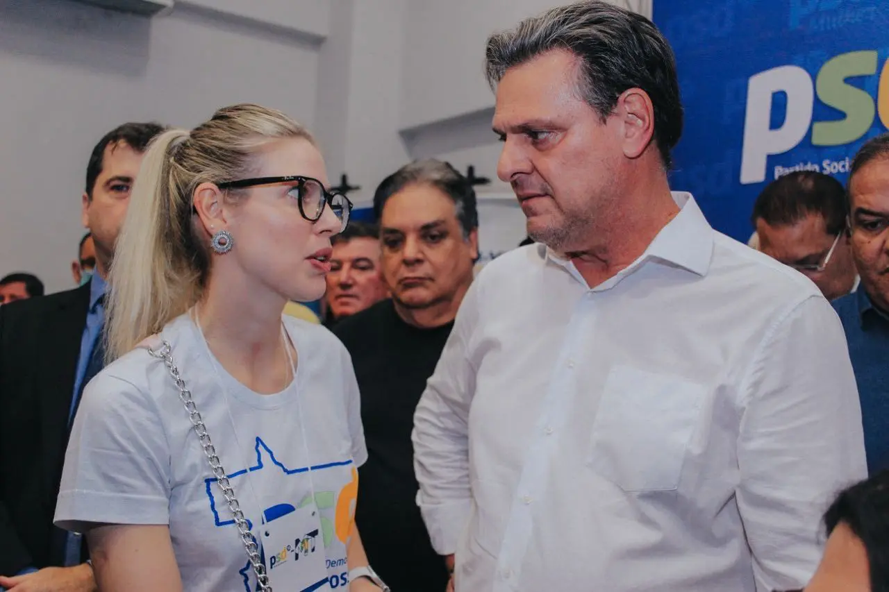 Rafaela Fávaro e Carlos Fávaro, ministro da Agricultura do governo Lula