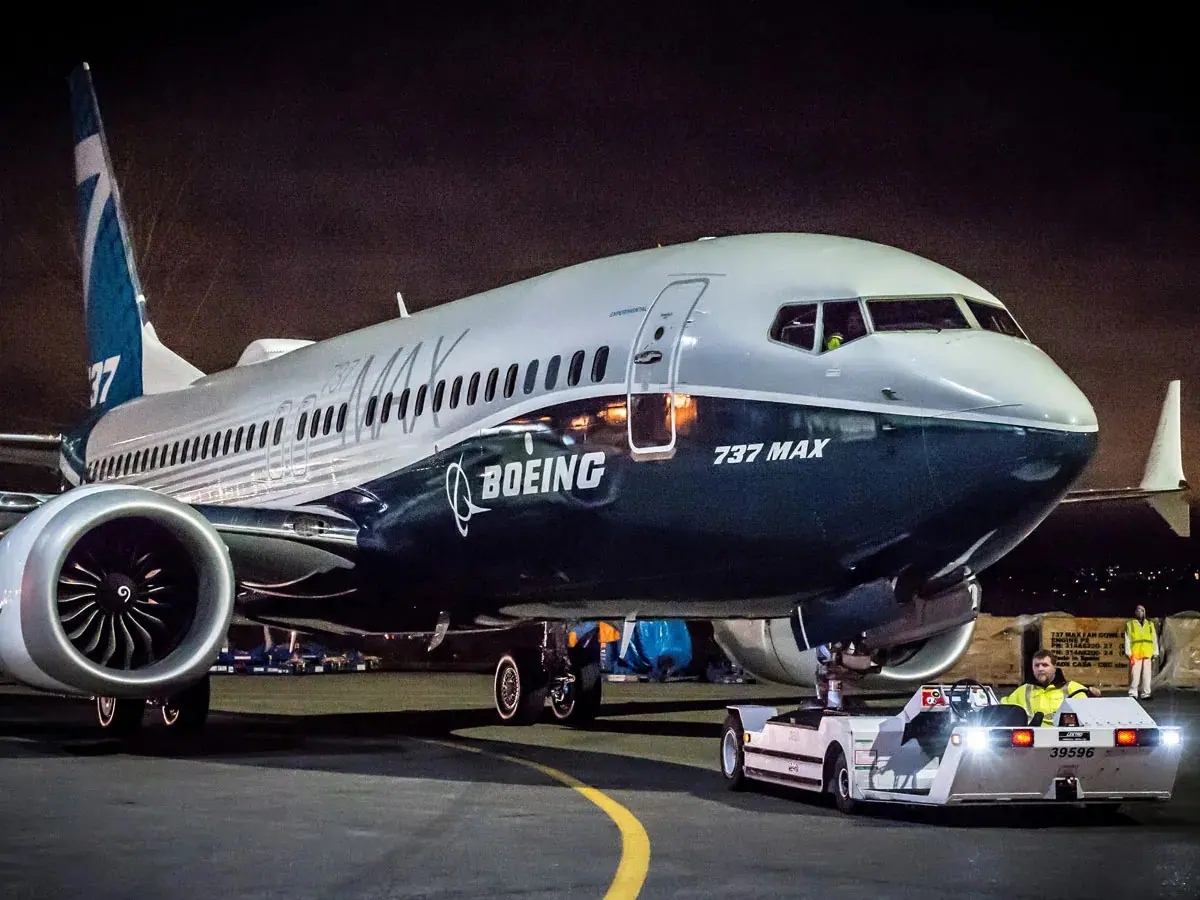 O modelo 737 Max, fabricado pela Boeing | Foto: Divulgação/Boeing