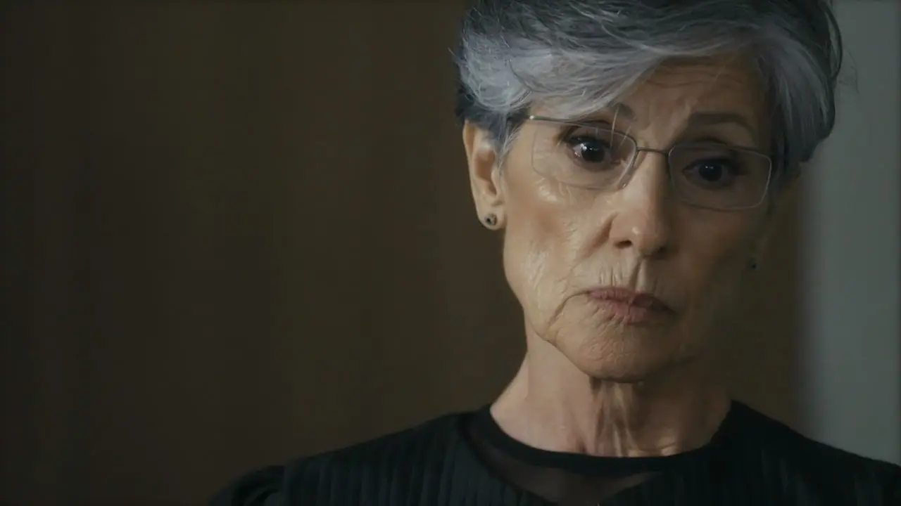 Foto do último papel de Cassia Kis na Globo