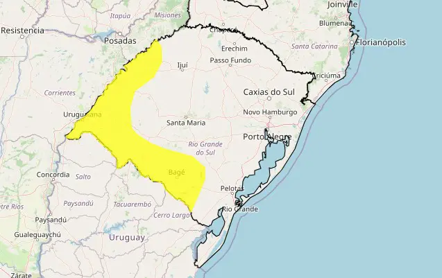 geada no rio grande do sul - 12072024