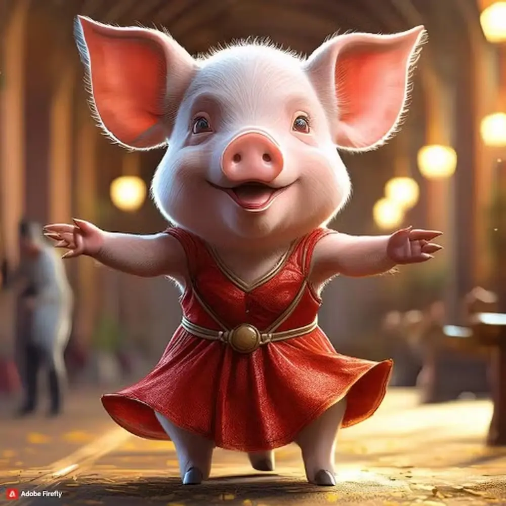 Peppa Pig na versão da Firefly | Foto: Reprodução/Redes sociais