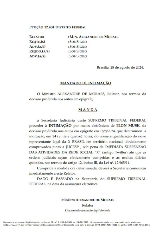 alexandre de moraes twitter