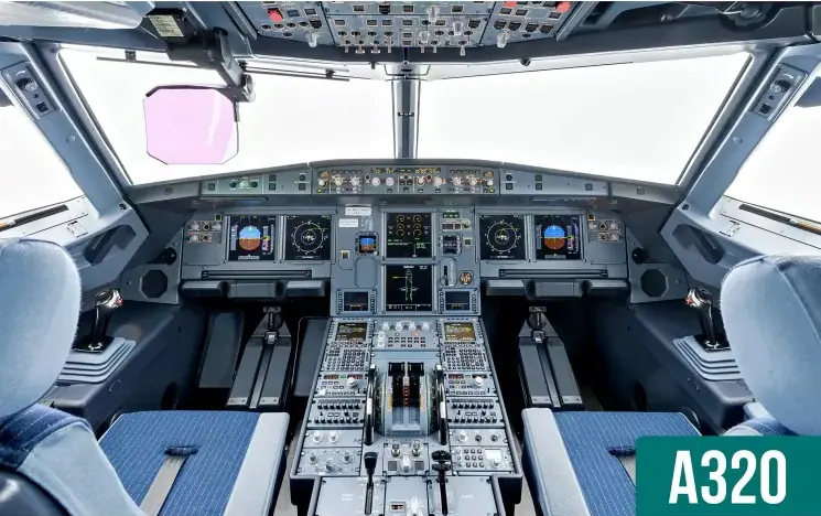 Cabine do A320