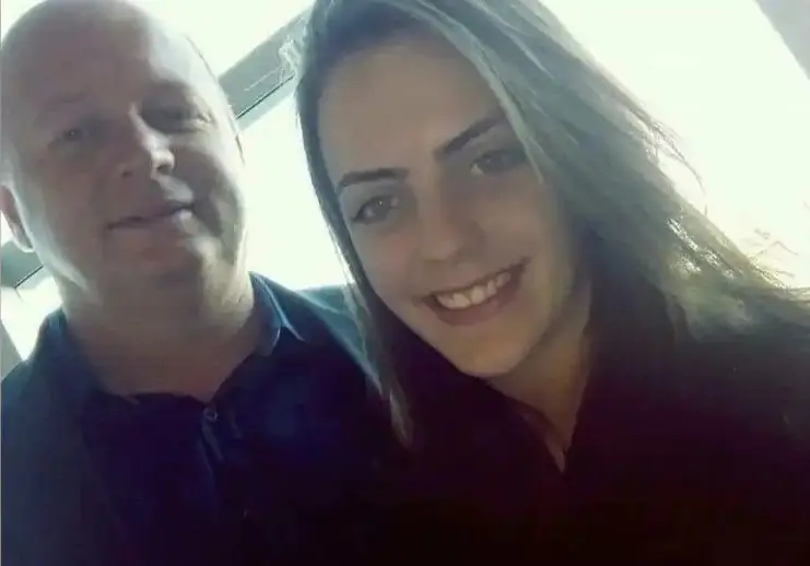 Prefeito Herminio Hespanhol e a filha Mychelle | Foto: Reprodução redes sociais
