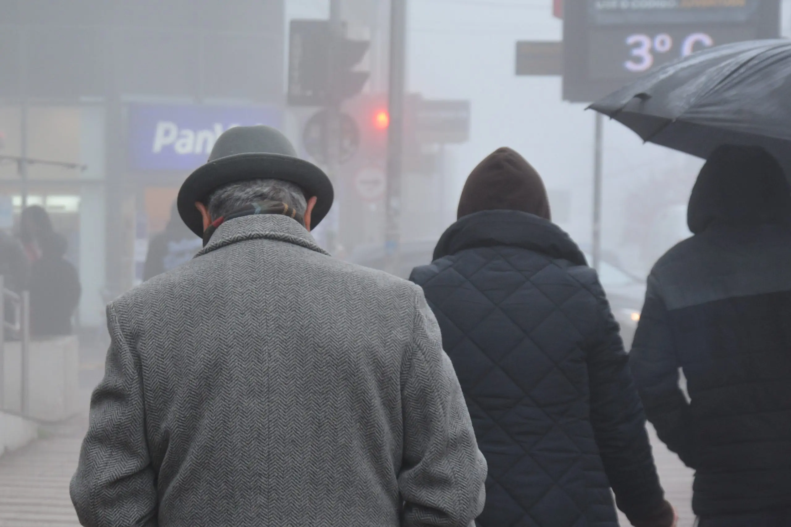 Frente fria atinge Caxias do Sul
