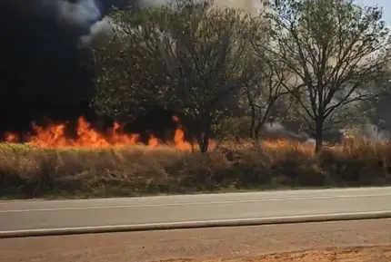 Incêndios no interior do Estado de São Paulo