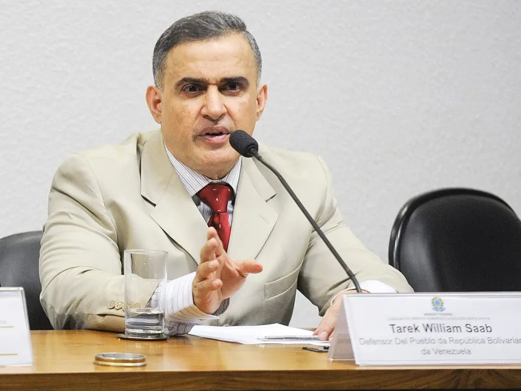 Tarek William Saab, promotor-geral da Venezuela Foto: Reprodução/Wikimedia Commons