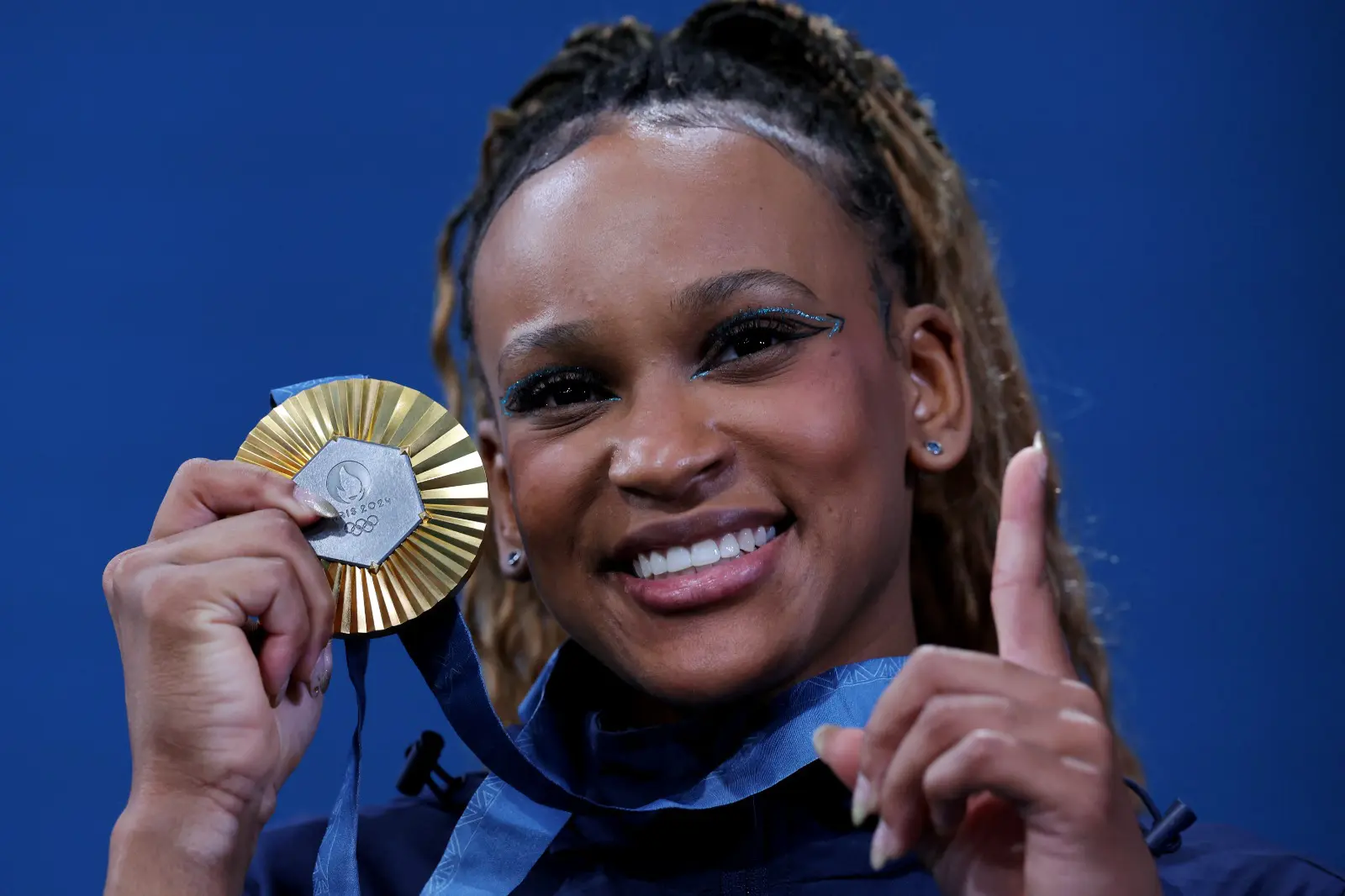 Rebeca Andrade ganhou o ouro na ginástica artística | Foto: Reuters