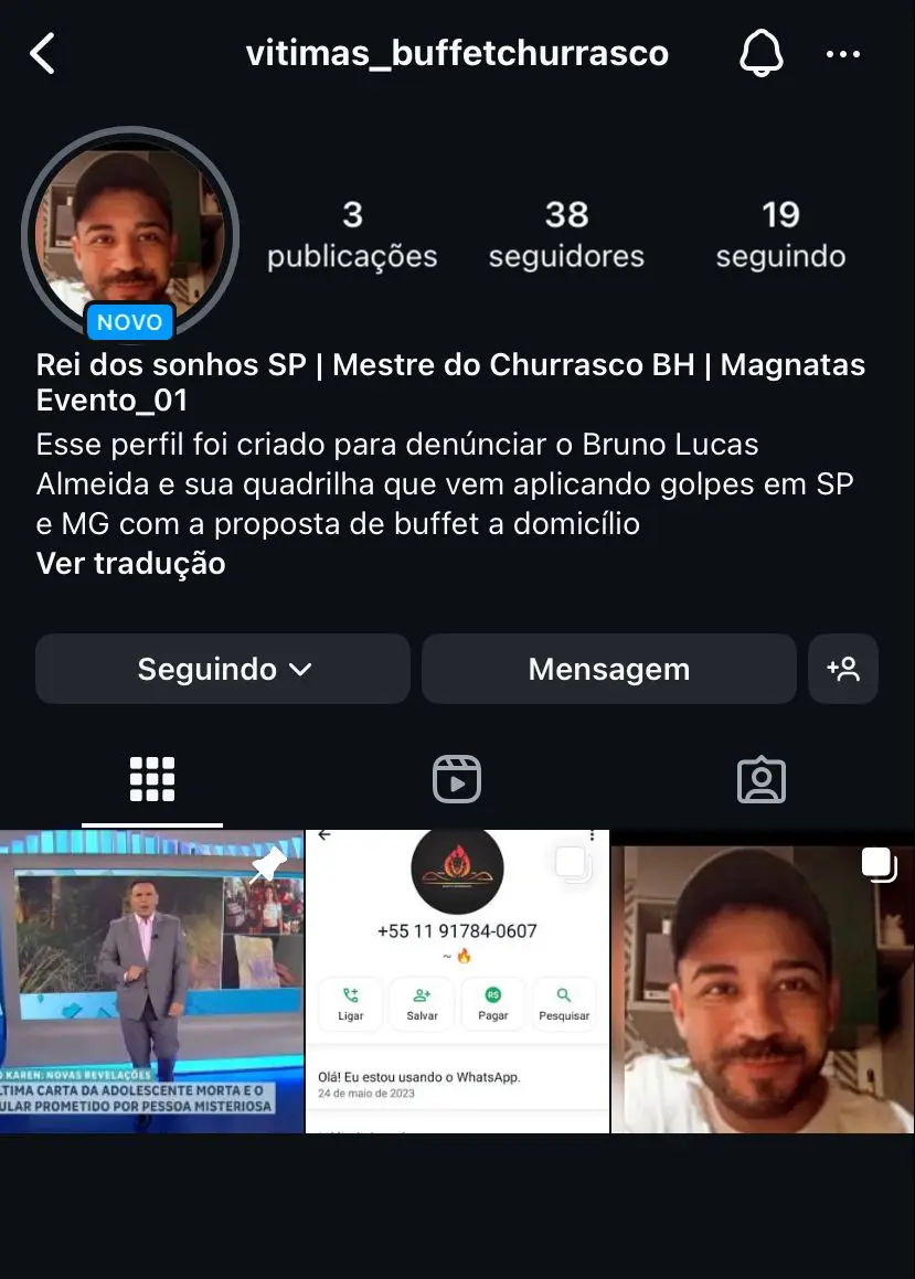 Bruno Lucas Almeida - golpe buffet