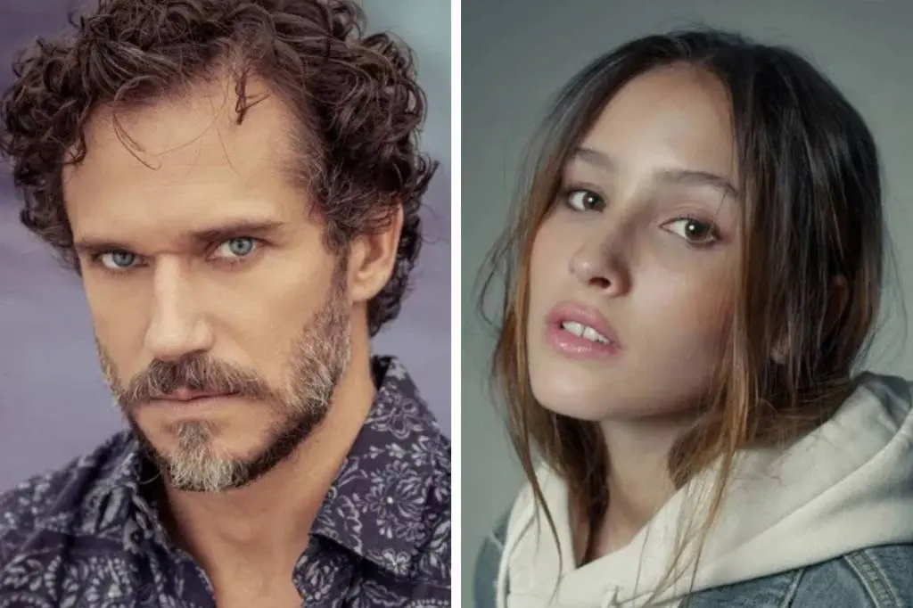 Os atores Paulo Rocha e Duda Batsow vivem casal de tio e sobrinha em novela | Foto: Reprodução/Redes sociais