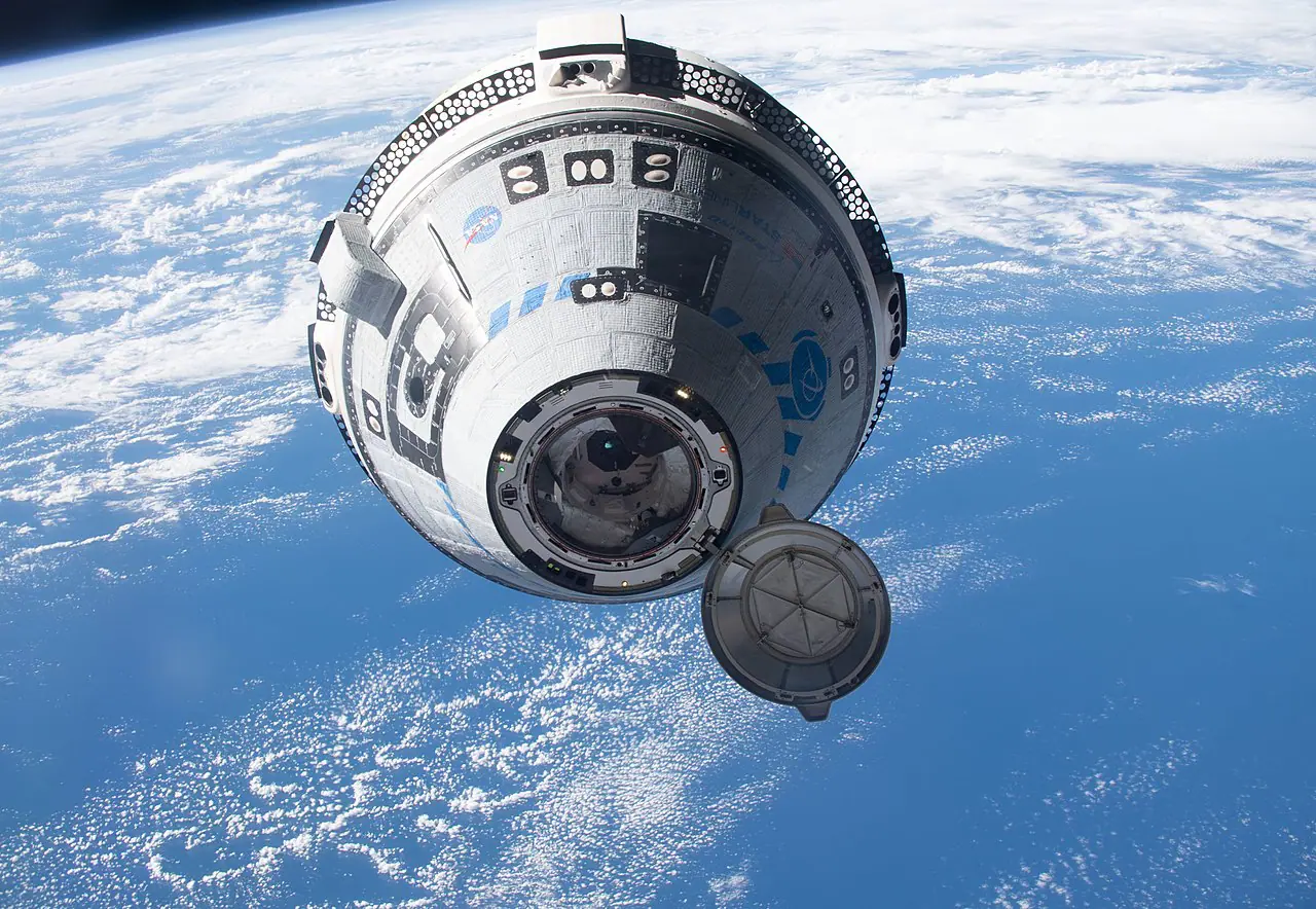 A cápsula Starliner, da Boeing | Foto: Reprodução/Wikimedia Commons/Boeing