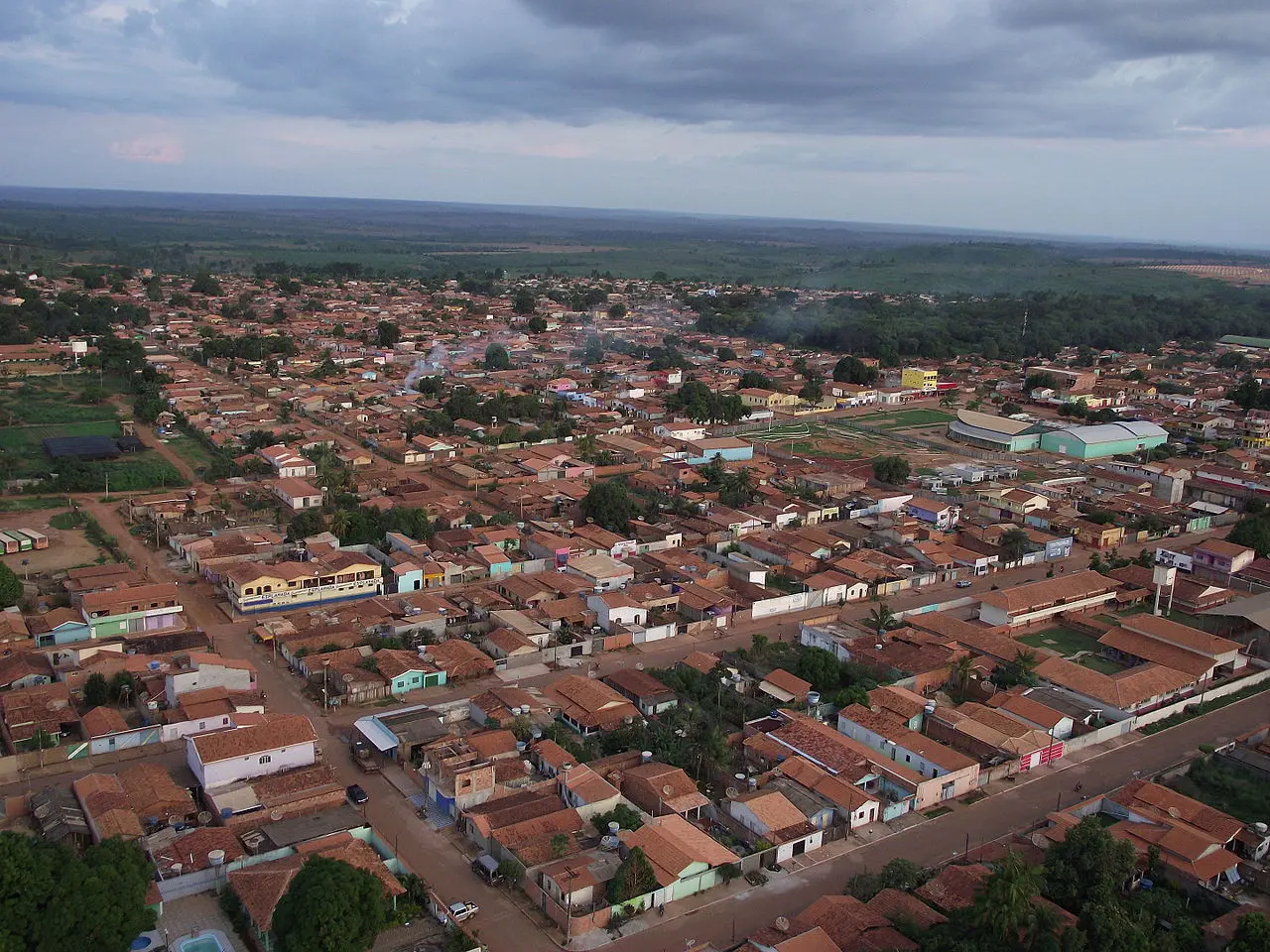 Vista aérea de Dom Eliseu, no Pará | Foto: Reprodução/Wikimedia Commons