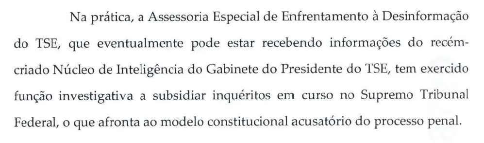 Leia um trecho do parecer | Foto: Divulgação/Arquivo pessoal