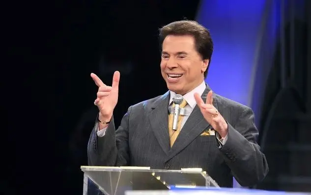Silvio Santos, no estúdio do SBT | Foto: Roberto Nemanis/SBT