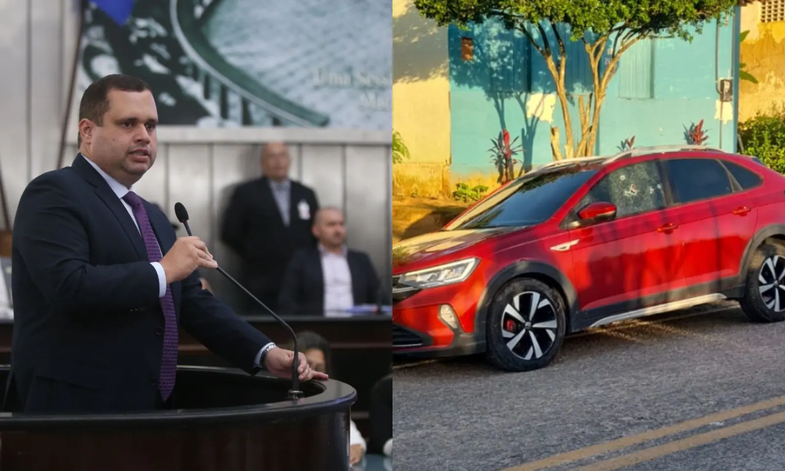 Deputado que cobra investigação e o carro da vítima: crime político