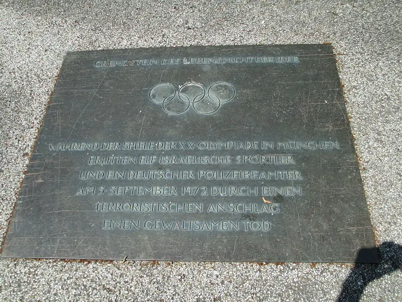 Memorial para as pessoas assassinadas no Massacre de Munique