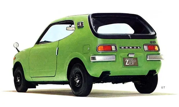 Spot 360, um dos primeiros modelos lançados pela Honda ao ingressar no mercado de carros compactos | Foto: Divulgação/Museu Honda