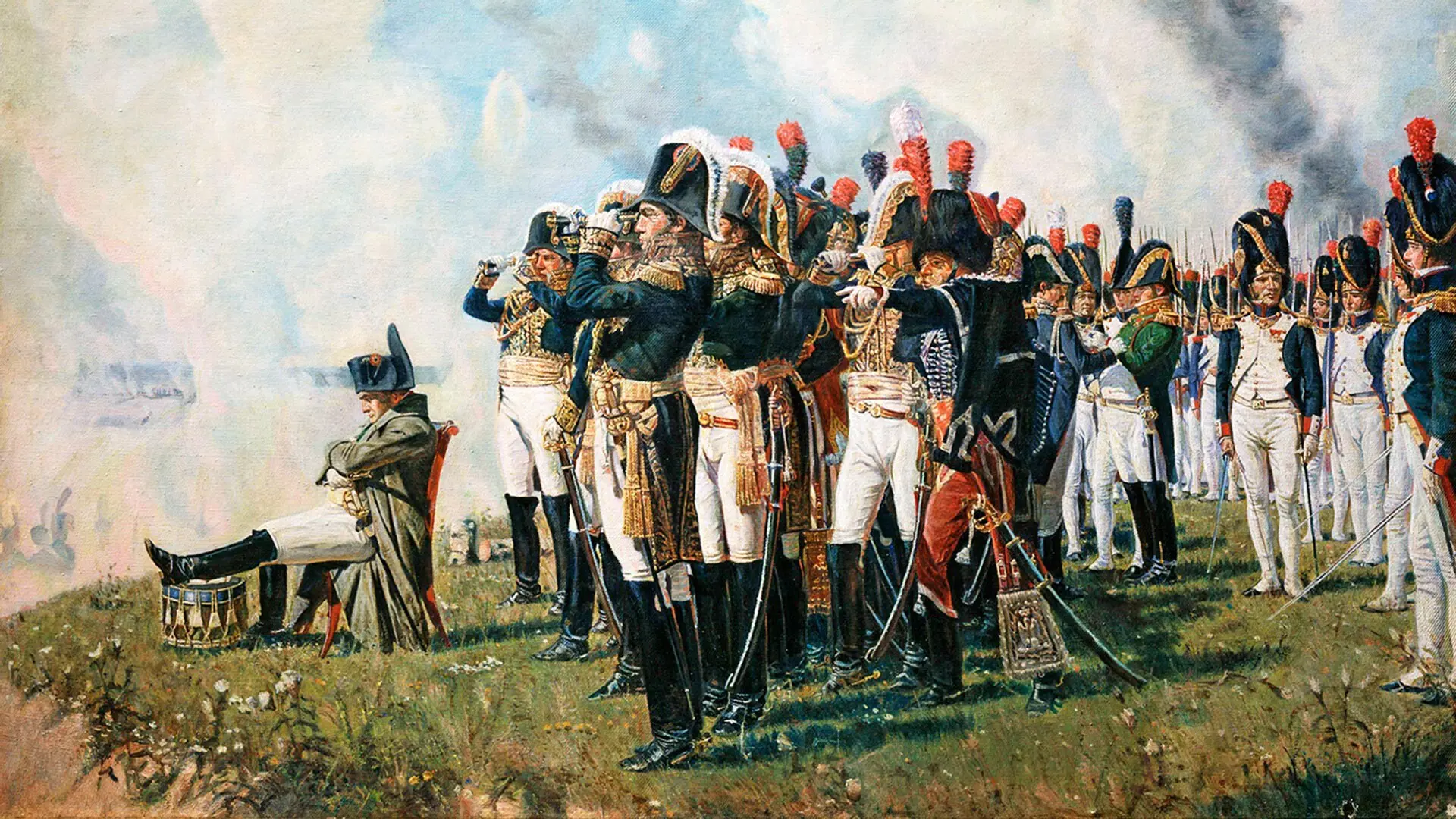 Napolão próximo a Borodinó, de Vassíli Verescháguin | Foto: Reprodução/Russia Beyond