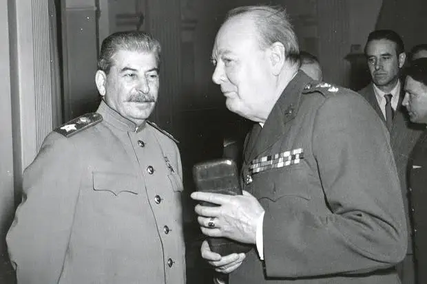 Stalin e Churchill