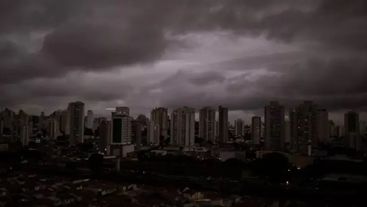 Entenda o que é a chuva preta e como ela se forma | Foto: Reprodução/MetSul