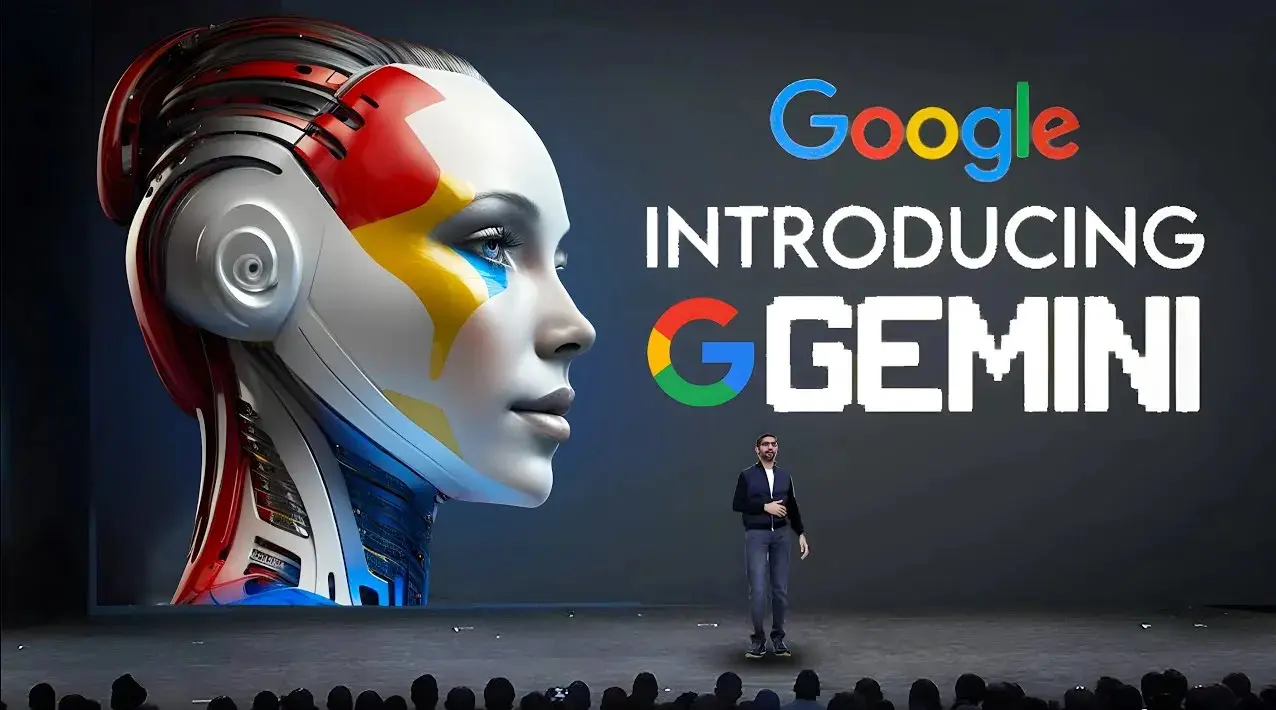 Registro do evento realizado em fevereiro de 2024, quando o Google apresentou ao mercado o chatbot Gemini