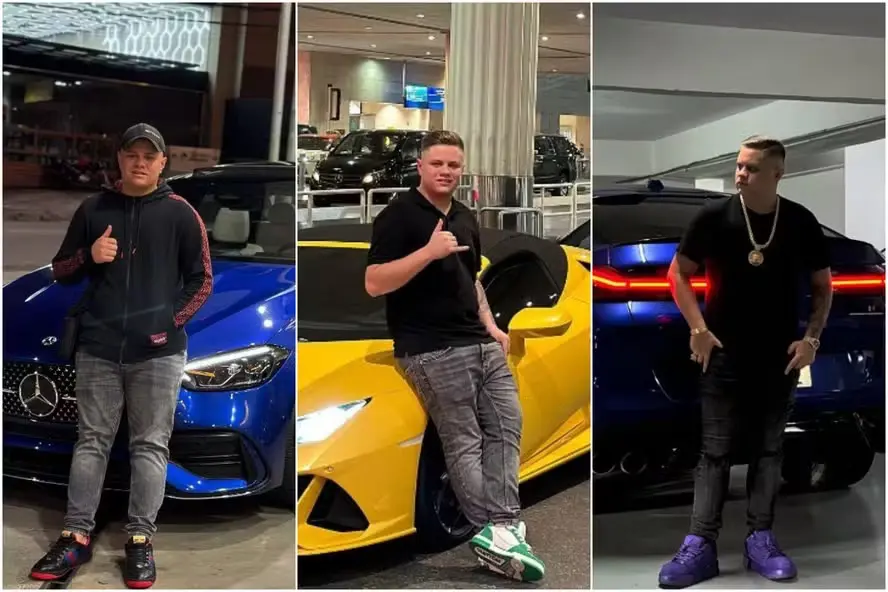 Filho de Deolane, Giliiard dos Santos exibe seus carros nas redes sociais | Foto: Reprodução/Redes sociais