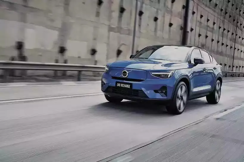 Recém chegado ao Brasil, o C40 Recharge é 100% elétrico e custa em torno de R$ 420 mil | Foto: Volvo/Divulgação