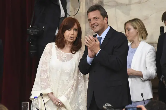 sergio massa - argentina - esquerda - cristina kirchneer