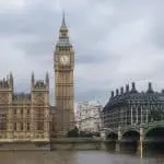 O Parlamento britânico em Londres