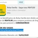 Golpe do coronavírus