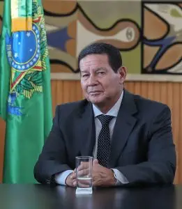 O vice-presidente da República, Hamilton Mourão