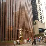 A sede do Banco Safra