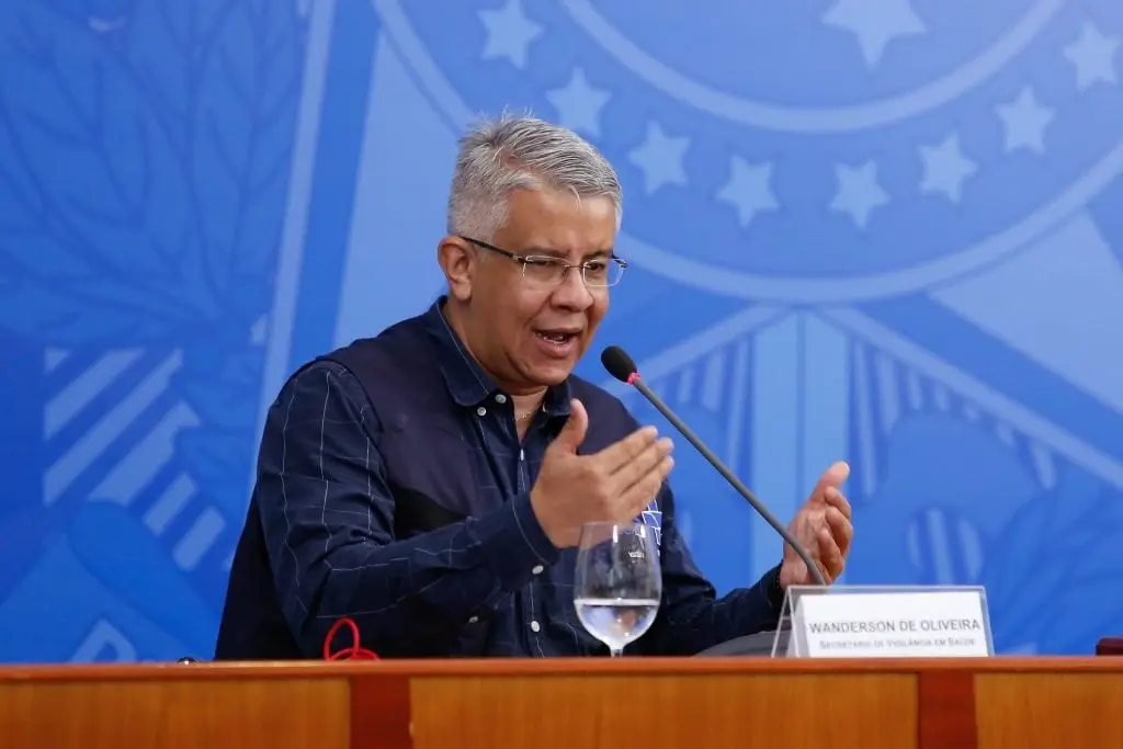 O secretário de Vigilância em Saúde do Ministério da Saúde, Wanderson Oliveira
