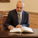 O primeiro-ministro da Albânia, Edi Rama